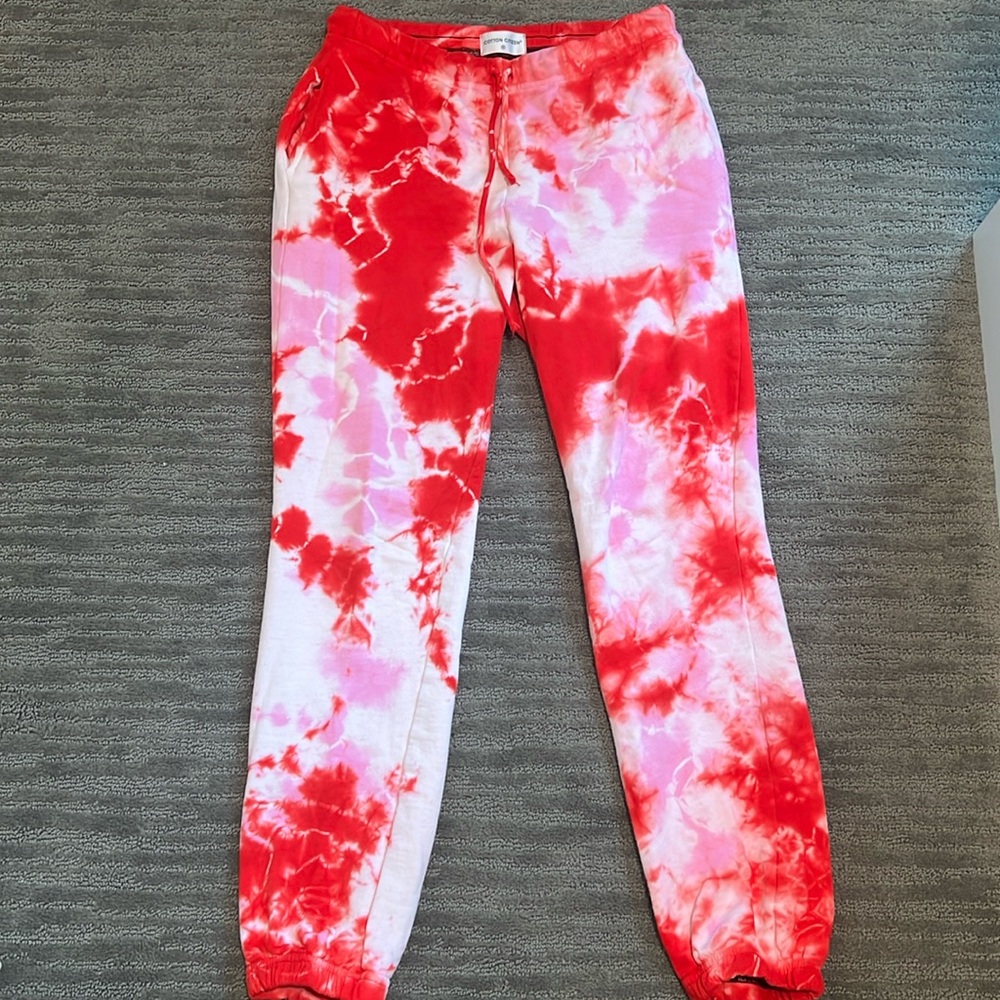 Cotton Citizen Pink and Red Pants - NEW